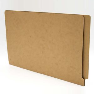 Image of Kraft File Folders, Legal Size, 17 pt., Single Ply, Side Tab (Model #1119-00)
